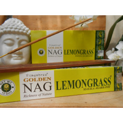 Encens Lemon grass citronelle bâtonnets 15 grs