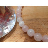 BRACELET BOULE 06MM AMÉTHYSTE CLAIRE DE MADAGASCAR