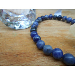 BRACELET BOULE 06MM SODALITE Qualité A