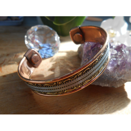 Bracelet Magnétique Double Vague Taille 2