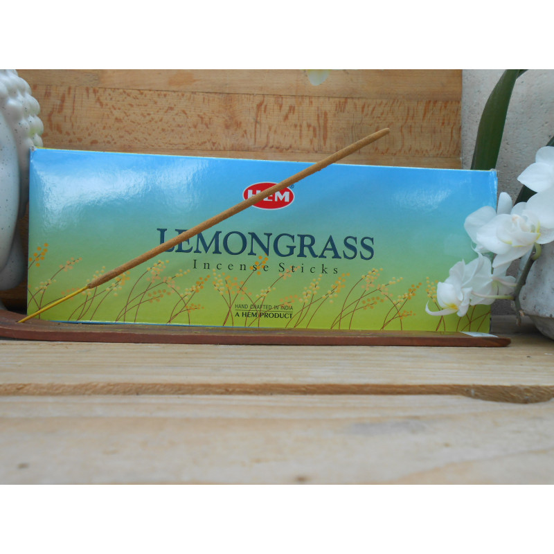 Encens LEMONGRASS Citronelle 20 bâtonnets Encens LEMONGRASS Citronelle 20 bâtonnets
