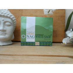 Encens sauge blanche 10 cônes