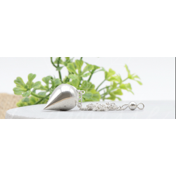 Pendule en acier goutte 27mm