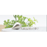 Pendule en acier goutte 27mm