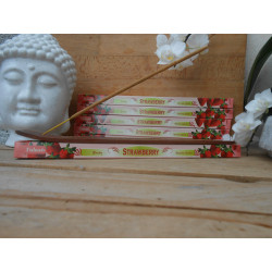 Encens fraise 8 bâtonnets