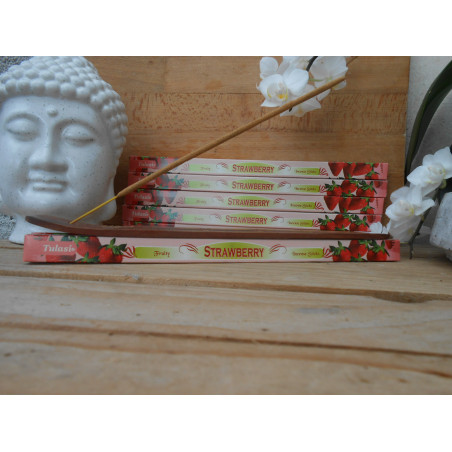 Encens fraise 8 bâtonnets