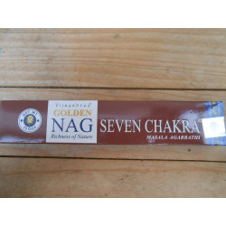 Encens 7 Chakras 20 bâtonnets