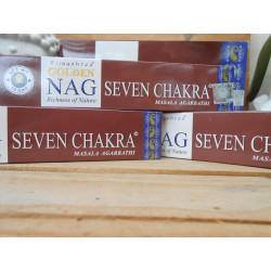 Encens 7 Chakras 20 bâtonnets