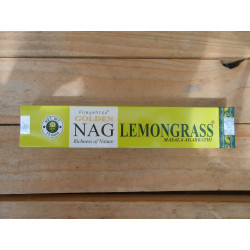 Encens Lemon grass citronelle bâtonnets 15 grs